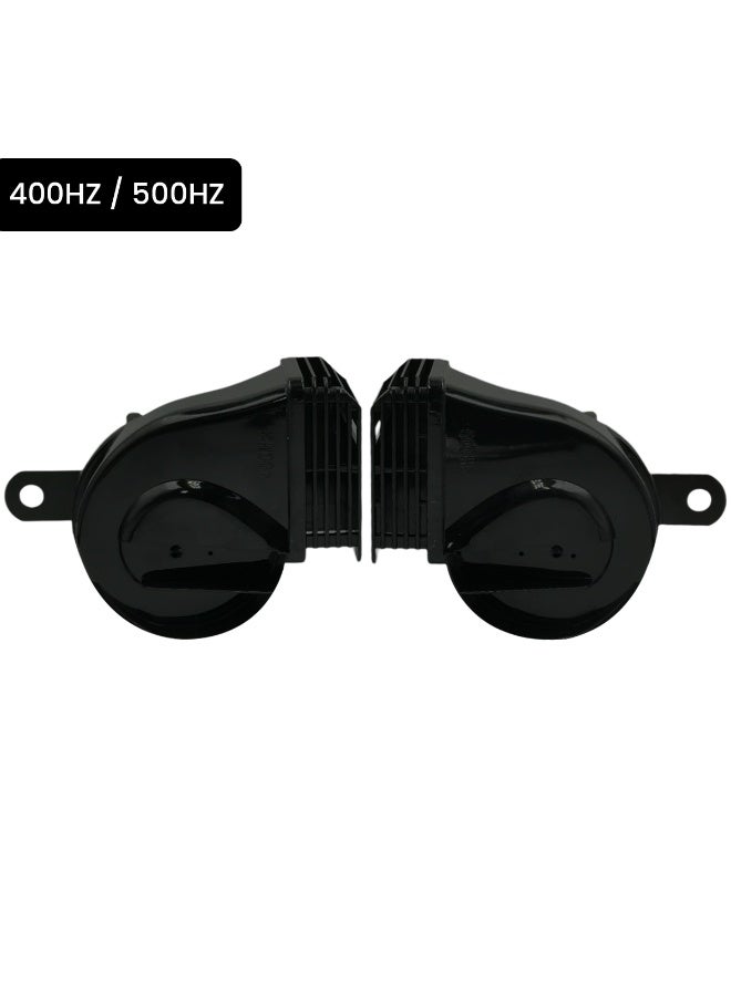 OSN Dual Track Sports Horn ODL168 12V 4A Twin Tone 400Hz 500Hz 110dB Loud Clear Waterproof Car Horn Set OE Quality Forward Sound Design Easy Installation Universal Fit for Car SUV Truck Bike Safety Alert Replacement Electric Horns Premium - Image 1